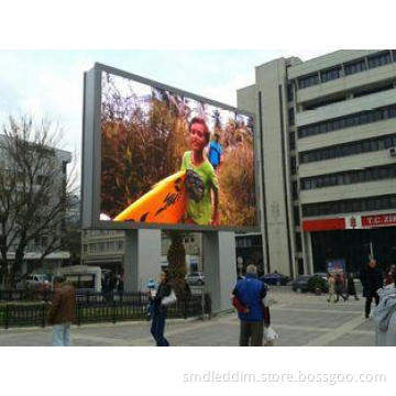 Pixel pitch 6.25 mm Outdoor SMD LED Display Boards , LED Vi